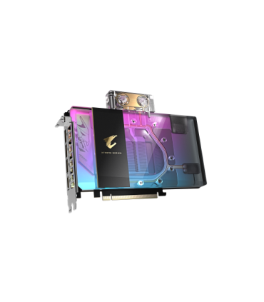 GIGABYTE AORUS GeForce RTX 5080 XTREME WATERFORCE WB 16G Tarjeta Gráfica - 16GB GDDR7, 256 bits, PCI-E 5.0, 2805MHz Core Clock..