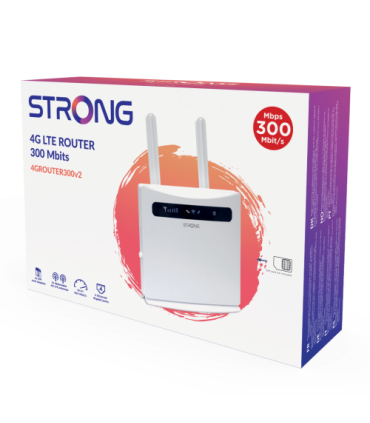 Strong 4GROUTER300V2 router de telefonía/puerta de enlace/módem Router de red móvil