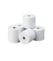 Oqonos Rollo de Papel Termico 57x45x12mm, Libre de BPA, FSC Pack de 10