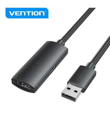 Vention Cable de Extension Activo USB 2.0 - Transferencia de Datos 480 Mbps - Conexion Estable - Construccion Duradera - Color..