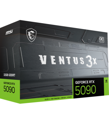 MSI VENTUS GEFORCE RTX 5090 32G 3X OC tarjeta gráfica NVIDIA 32 GB GDDR7