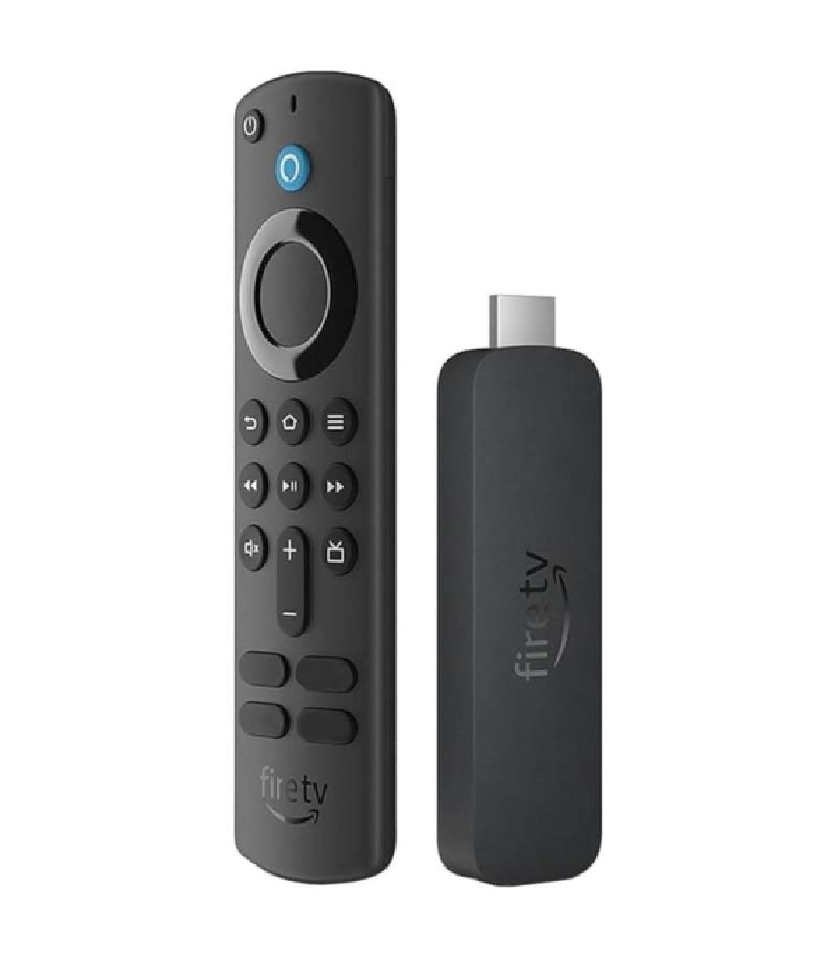 Amazon Fire TV Stick 4K Wi-Fi 6E Bluetooth 5.2 - Resolucion hasta 4K - Dolby Vision-Atmos y HDR10+ - 8GB de Capacidad - Conector