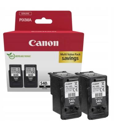 Canon PG540L Negro Pack de 2 Cartuchos de Tinta Originales - 5224B001/5224B010/5224B011/5222B004/5222B005/5222B001/5224B020