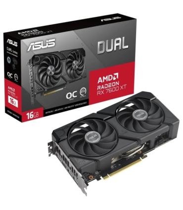 Asus Dual Radeon RX 7600 XT OC Edition Tarjeta Grafica 16GB GDDR6
