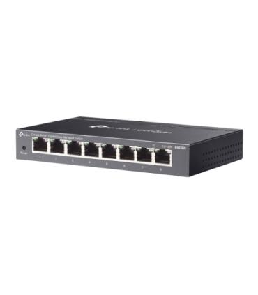TP-Link ES208G switch Gestionado Gigabit Ethernet (10/100/1000) Negro