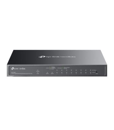 TP-Link Omada ES210GMP switch Gestionado Gigabit Ethernet (10/100/1000) Energía sobre Ethernet (PoE) Negro