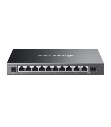 TP-Link Omada ES210GMP switch Gestionado Gigabit Ethernet (10/100/1000) Energía sobre Ethernet (PoE) Negro
