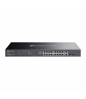 TP-Link ES220GMP switch Gestionado Gigabit Ethernet (10/100/1000) Energía sobre Ethernet (PoE) Negro
