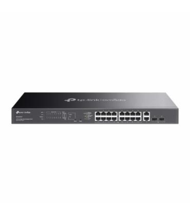 TP-Link ES220GMP switch Gestionado Gigabit Ethernet (10/100/1000) Energía sobre Ethernet (PoE) Negro