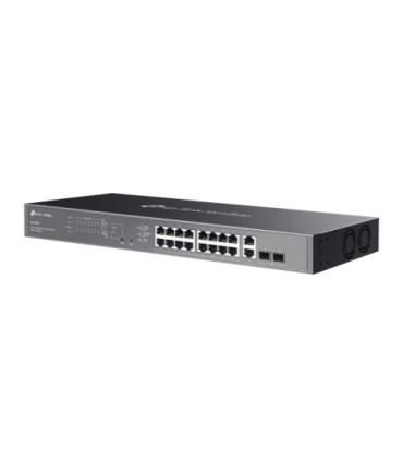 TP-Link ES220GMP switch Gestionado Gigabit Ethernet (10/100/1000) Energía sobre Ethernet (PoE) Negro