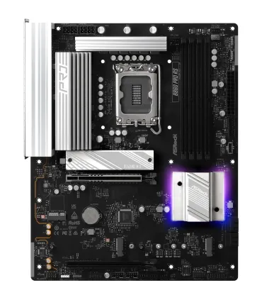 PLACA ASROCK B860 PRO RS,INTEL,1851,B860,4DDR5,256GB,1HDMI+1DP,4SATA3+2M.2,2.5GBLAN,8USB3.2+2USB TYPE-C,ATX