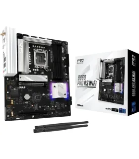 PLACA ASROCK B860 PRO RS WIFI,INTEL,1851,B860,4DDR5,256GB,1HDMI+1DP,4SATA3+2M.2,2.5GBLAN,WIFI6E+BT5.3,8USB3.2+2USB TYPE-C,ATX