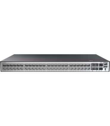 S5735-L48T4XE-A-V2 (48*10/100/1000BASE-T PORTS, 4*10GE SFP+ PORTS, 2*12GE STACK PORTS, AC POWER