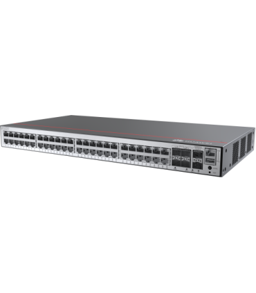 S5735-L48T4XE-A-V2 (48*10/100/1000BASE-T PORTS, 4*10GE SFP+ PORTS, 2*12GE STACK PORTS, AC POWER