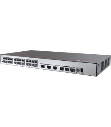 Huawei CloudEngine S5735-L24T4XE-A-V2 Gestionado L3 Gigabit Ethernet (10/100/1000) 1U Negro, Plata
