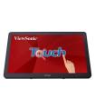 ViewSonic Monitor Tactil LED 24" Full HD - 10 Puntos de Contacto - Altavoces 5W - Angulo de Vision 178º - USB, HDMI, DP y VGA - 