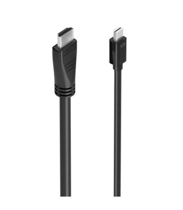 Aisens Cable Conversor MINI DP a HDMI 4K@60HZ - MINI DP/M-HDMI/M - 5.0m - Color Negro