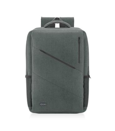 Aisens Mochila Urbana y de Oficina para Portatil 15,6" - Color Gris