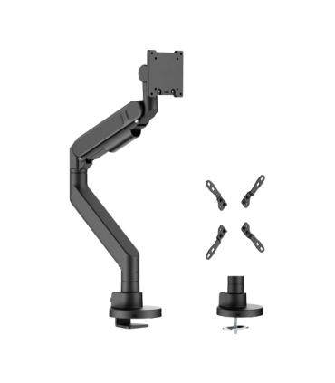 Aisens Soporte de Mesa PRO Contrapeso Giratorio e Inclinable para Monitor/TV 27kg (3 Pivotes - 1 Brazo) de 24-57 - Color Negro