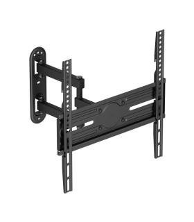 Aisens Soporte ECO Giratorio - Inclinable y Nivelable para Monitor/TV 35kg de 32-65 - Color Negro