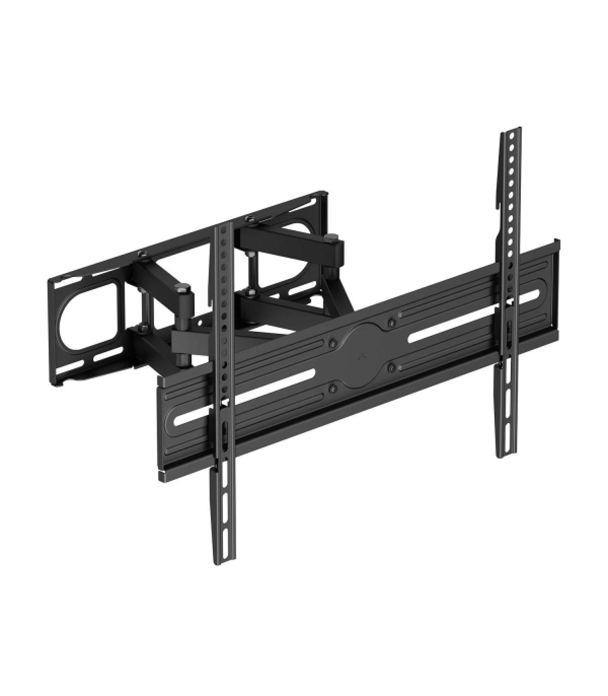 Aisens Soporte ECO Giratorio - Inclinable y Nivelable para Monitor/TV 40kg de 37-80 - Color Negro