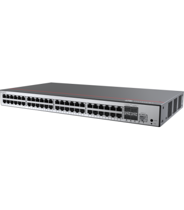 Huawei CloudEngine S5735-L48LP4S-A-V2 Gestionado L3 Gigabit Ethernet (10/100/1000) Energía sobre Ethernet (PoE) 1U Negro, Plata
