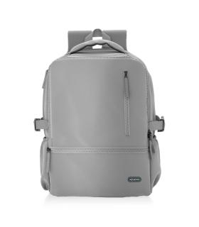 Aisens Mochila Deportiva Repelente al Agua para Portatil 15,6 - Color Gris