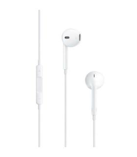 Apple EarPods Auriculares Binaurales - Microfono Integrado - Control de Volumen - Jack 3.5mm - Color Blanco