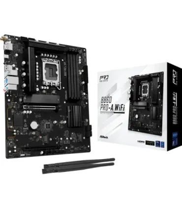 PLACA ASROCK B860 PRO-A WIFI,INTEL,1851,B860,4DDR5,256GB,1HDMI+1DP,4SATA3+2M.2,2.5GBLAN,WIFI6E+BT5.3,8USB3.2+2USB TYPE-C,ATX