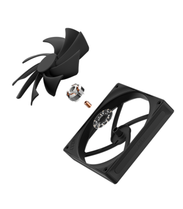 NZXT F140Q Carcasa del ordenador Ventilador 14 cm Negro 1 pieza(s