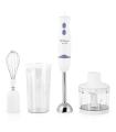 Orbegozo BT 1320 Batidora-Picadora Versatil - Potente Motor 400W - Hoja de Acero Inoxidable - Mango Ergonomico - Vaso Mezclador 
