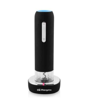 Orbegozo CU 4100 Sacacorchos Electrico Recargable - Extraccion Rapida y Sencilla del Corcho - Diseño Elegante y Ergonomico - Rec