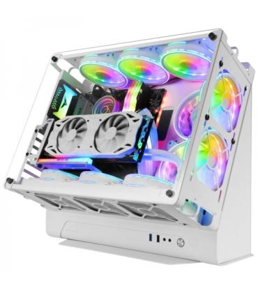 Mars Gaming MCB Caja PC Custom - Capacidad XL - Soporte Refrigeracion Liquida - Estructura Modular Doble Camara - Hasta 10 Venti