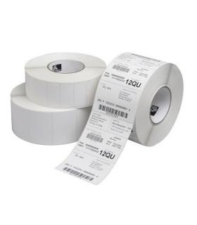 Zebra Z-Select 2000T Pack de 12 Rollos de Etiquetas Termicas Originales 75x51mm - Adhesivo Permanente - 1370 Unidades x Rollo ..