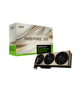 MSI GeForce RTX 5070 Ti 16G INSPIRE 3X OC PLUS NVIDIA 16 GB GDDR7