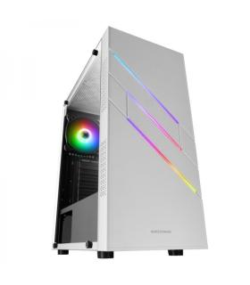 Mars Gaming MC-U3 Caja ARGB - Iluminacion ARGB con 16 modos - Ventana de cristal templado - Soporte para 6 ventiladores - Compat