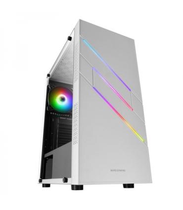 Mars Gaming MC-U3 Caja ARGB - Iluminacion ARGB con 16 modos - Ventana de cristal templado - Soporte para 6 ventiladores - Compat