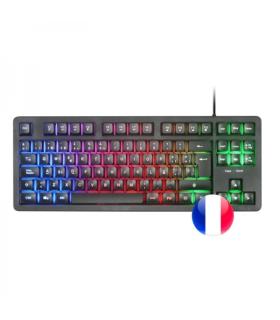 Mars Gaming MK023 Teclado Gaming - Tecnologia H-Mech RED - Iluminacion FRGB LED - Anti-Ghosting - Compatible con Windows, Linux.