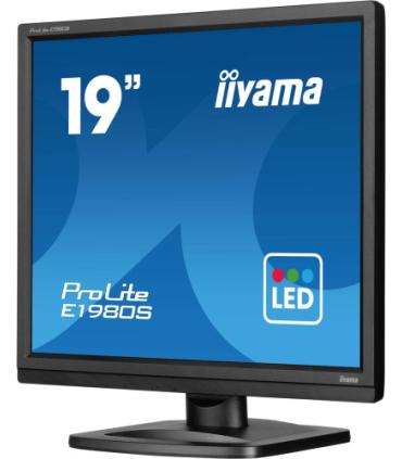 iiyama ProLite E1980S-B1 pantalla para PC 48,3 cm (19") 1280 x 1024 Pixeles VGA LED Negro