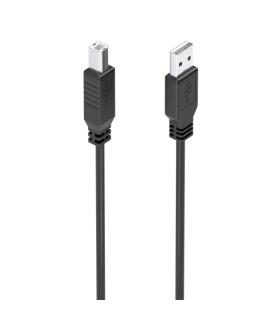 Aisens Cable USB 2.0 con Amplificador - Tipo A/M-B/m - 15m - Color Negro