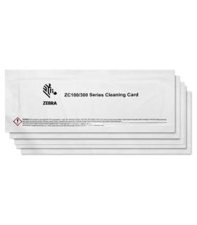 Zebra Pack de 5 Tarjetas de Limpieza para ZC100 ZC300