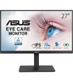 Asus Monitor 27" IPS LED FullHD 1080p 75Hz - Respuesta 5ms - Ajustable en Altura y Giratorio - Angulo de Vision 178° - 16:9 - HD