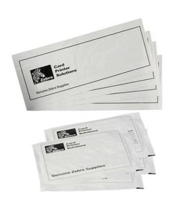 Zebra ZXP3 Pack de 4 Tarjetas de Limpieza para Cabezal de Impresion + 4 Tarjetas de Limpieza para Alimentador
