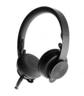 Logitech Zone Wireless MS Teams Auriculares Bluetooth con Microfono - Autonomia hasta 16h - Diadema Ajustable - Almohadillas Aco