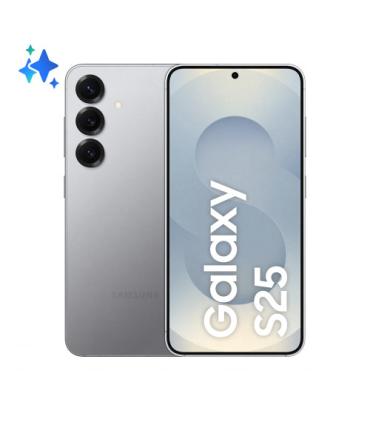 Samsung Galaxy S25 15,8 cm (6.2") SIM doble Android 15 5G USB Tipo C 12 GB 512 GB 4000 mAh Plata