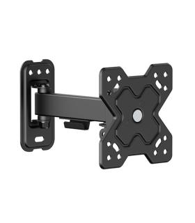 Cromad Soporte de Pared con Brazo Articulado para TV de 13"-32" - Giratorio, Inclinable y Extensible - Peso Max 20Kg - VESA 100x