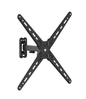 Cromad Soporte de Pared con Brazo Articulado para TV de 13"-55" - Giratorio, Inclinable y Extensible - Peso Max 25Kg - VESA 400x