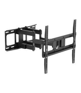 Cromad Soporte de Pared con Doble Brazo Articulado para TV de 32"-75" - Giratorio, Inclinable y Extensible - Peso Max 60Kg - VES