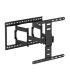 Cromad Soporte de Pared con Doble Brazo Articulado para TV de 37"-75" - Giratorio, Inclinable y Extensible - Peso Max 60Kg - VES