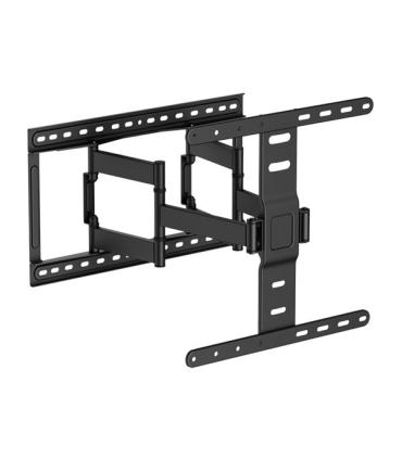 Cromad Soporte de Pared con Doble Brazo Articulado para TV de 37"-75" - Giratorio, Inclinable y Extensible - Peso Max 60Kg - VES